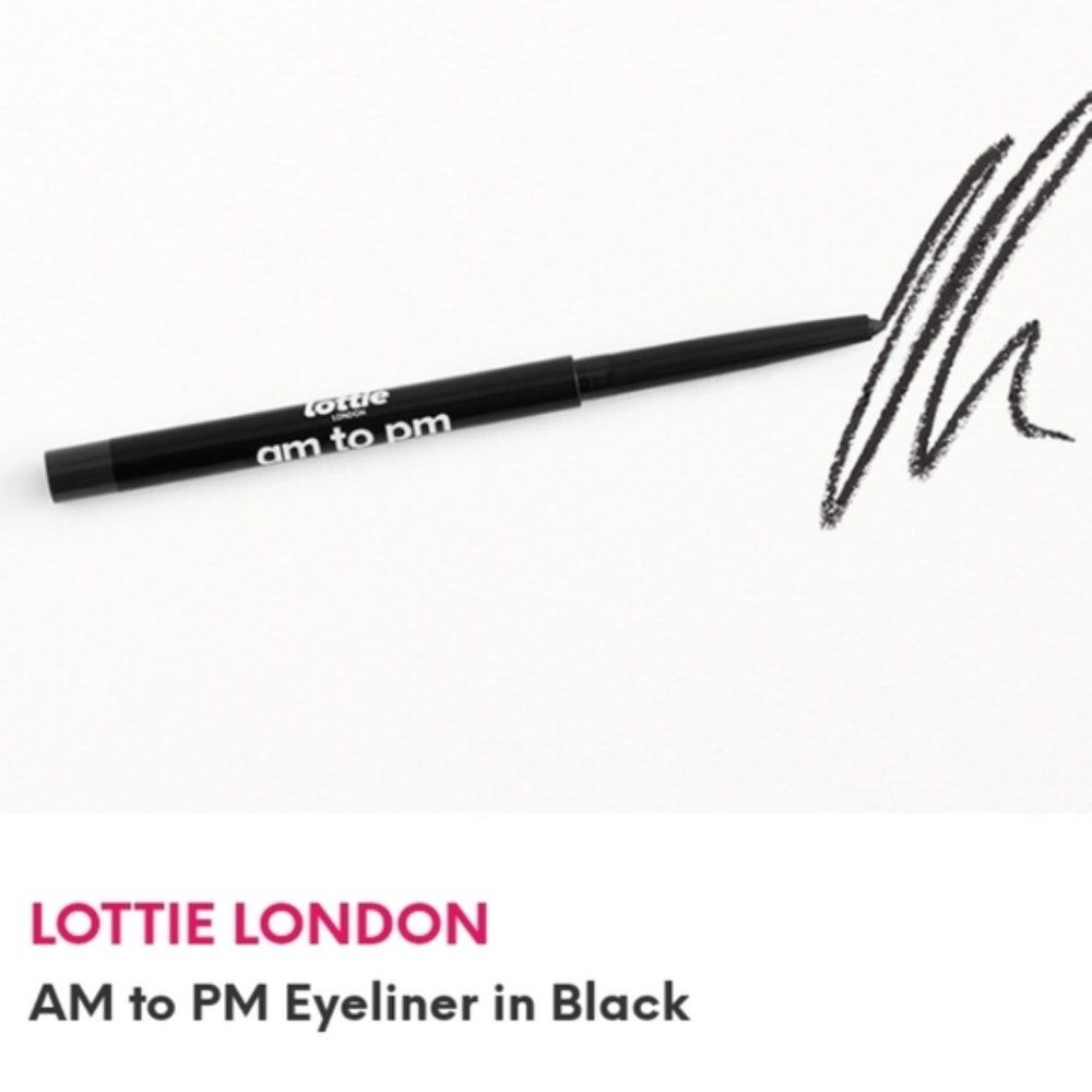 LOTTIE LONDON AM to PM Eyeliner in Black